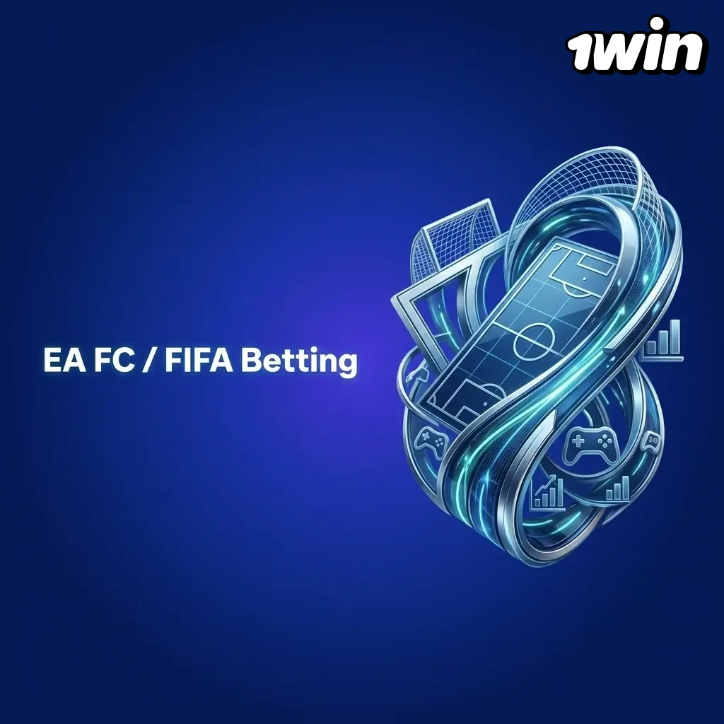 EA FC FIFA esports betting on match winners, goals, and tournaments including FIFAe World Cup at 1win