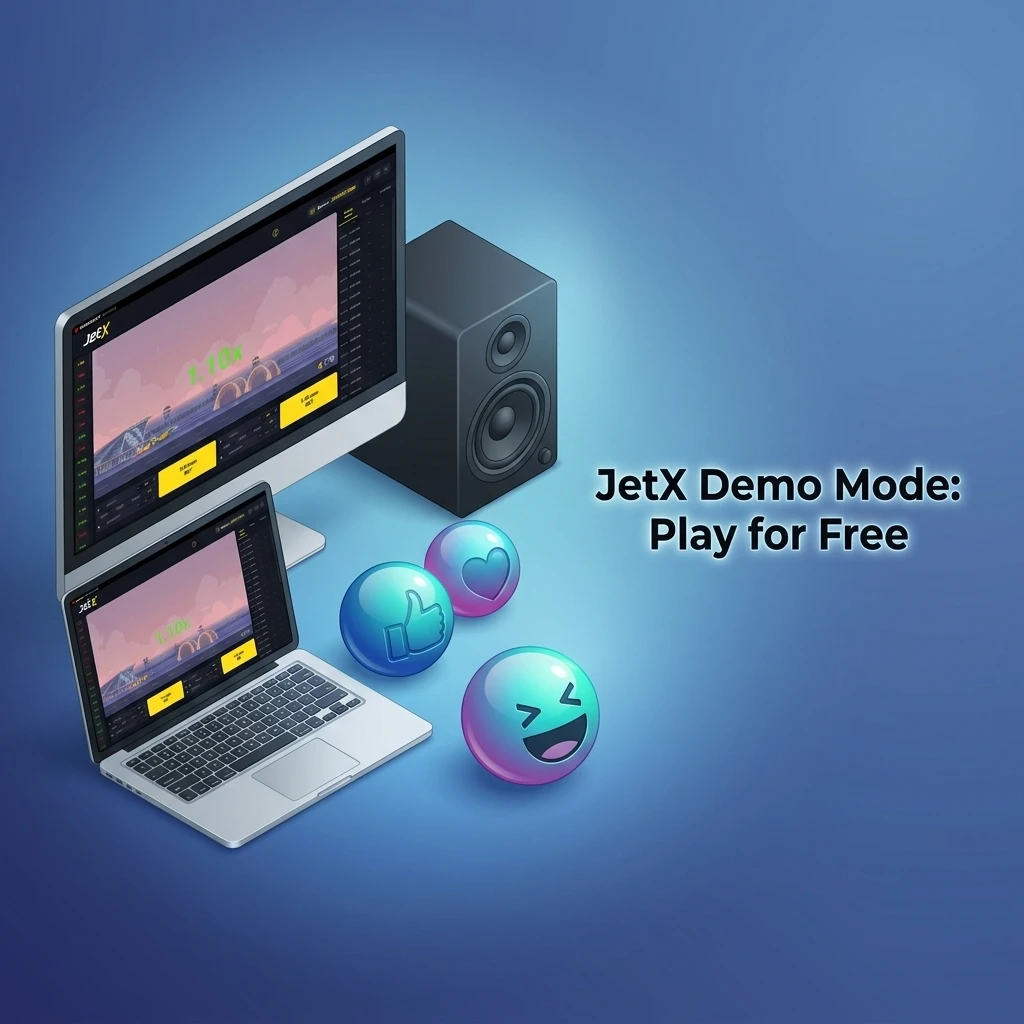 JetX demo mode on 1win with virtual balance, dual bet feature, and live statistics — play free, no deposit needed