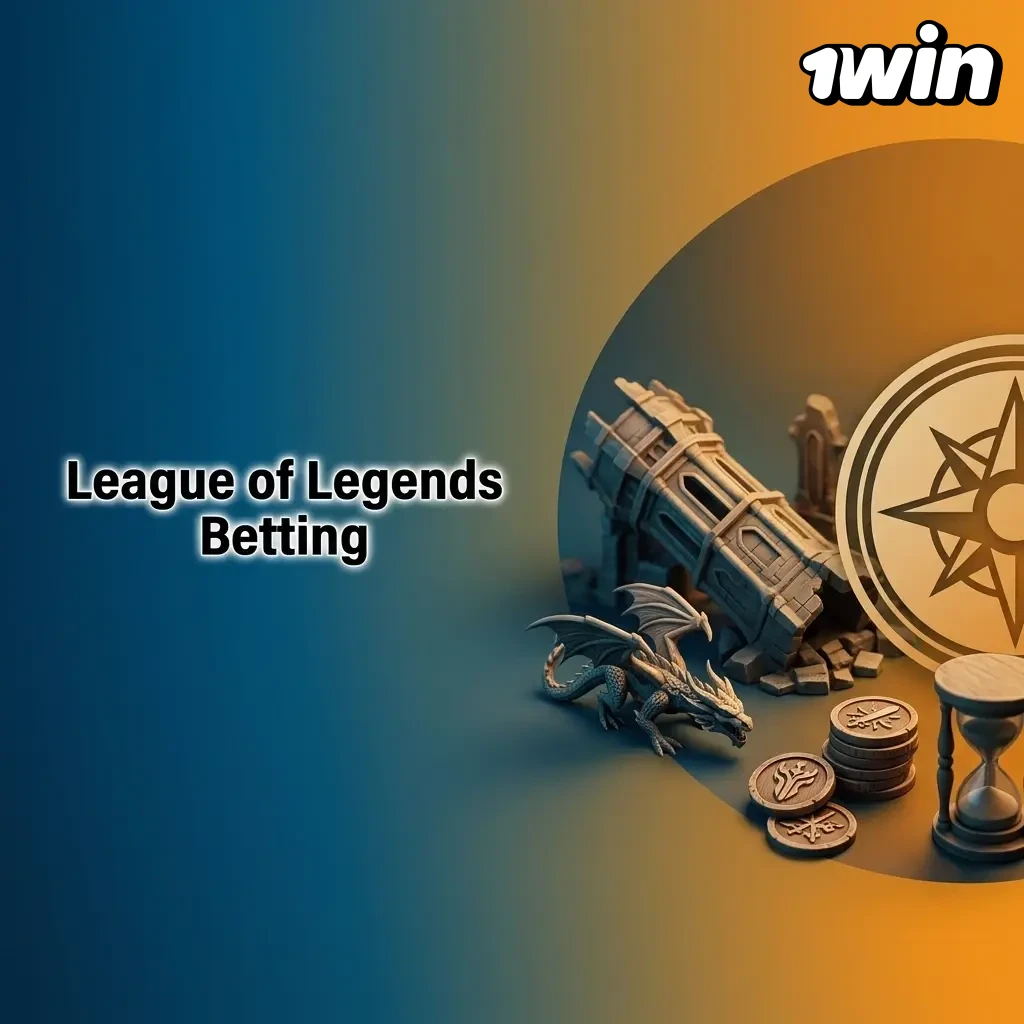 League of Legends betting on 1win — bet on Worlds, LEC, LCS, LCK, MSI with live markets and match odds