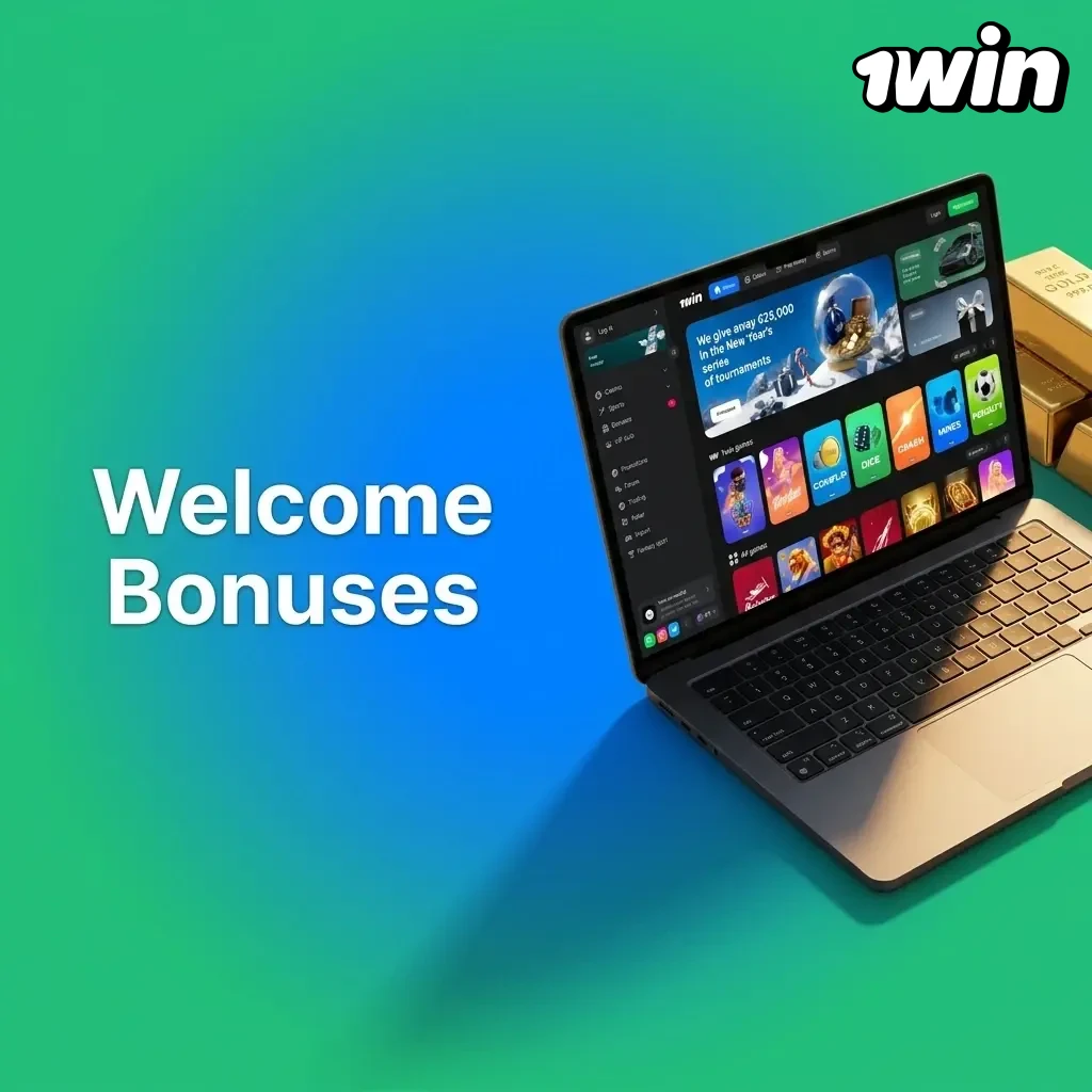 1win welcome bonus table showing 500% match up to CAD 3,000 across four deposits for Canadian players