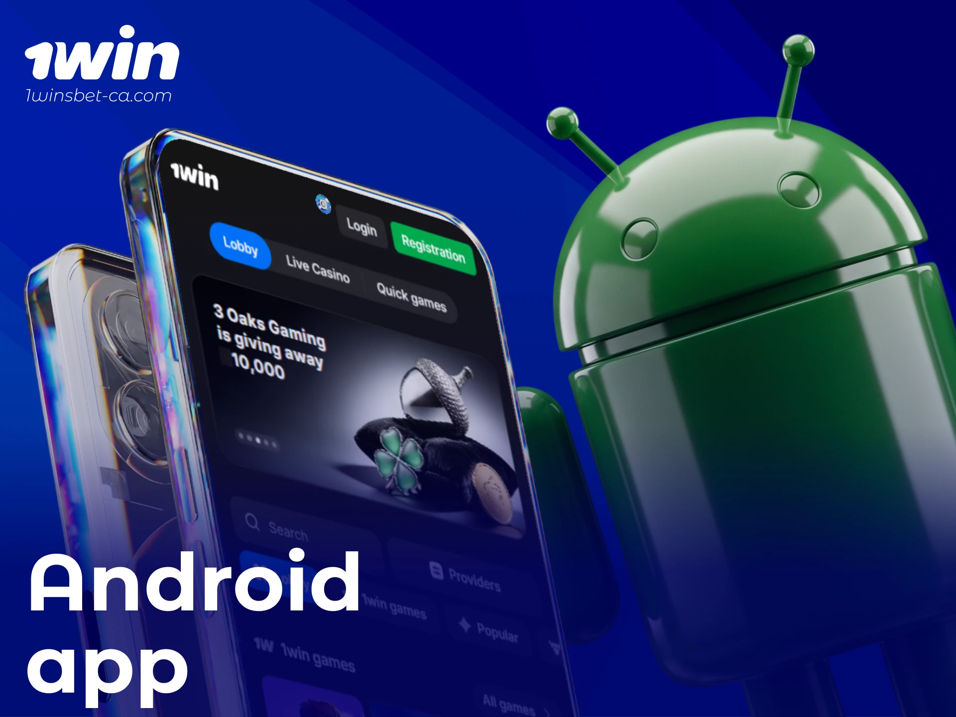 Get the 1win App for Android to enjoy mobile betting.