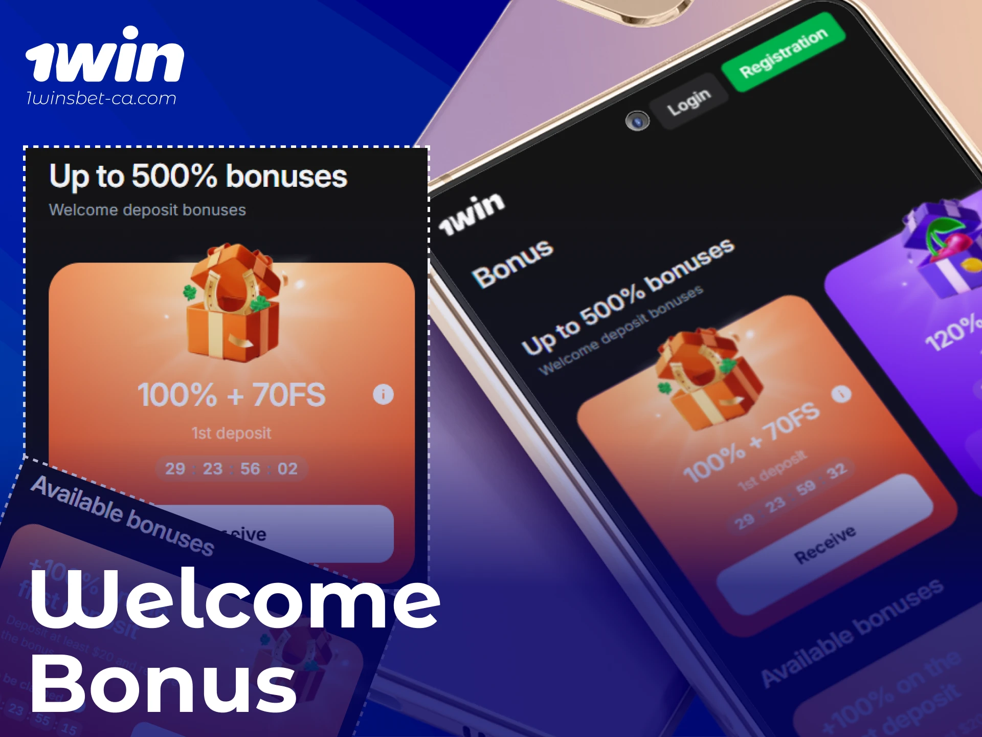 Claim your 1win App welcome bonus and begin your journey.