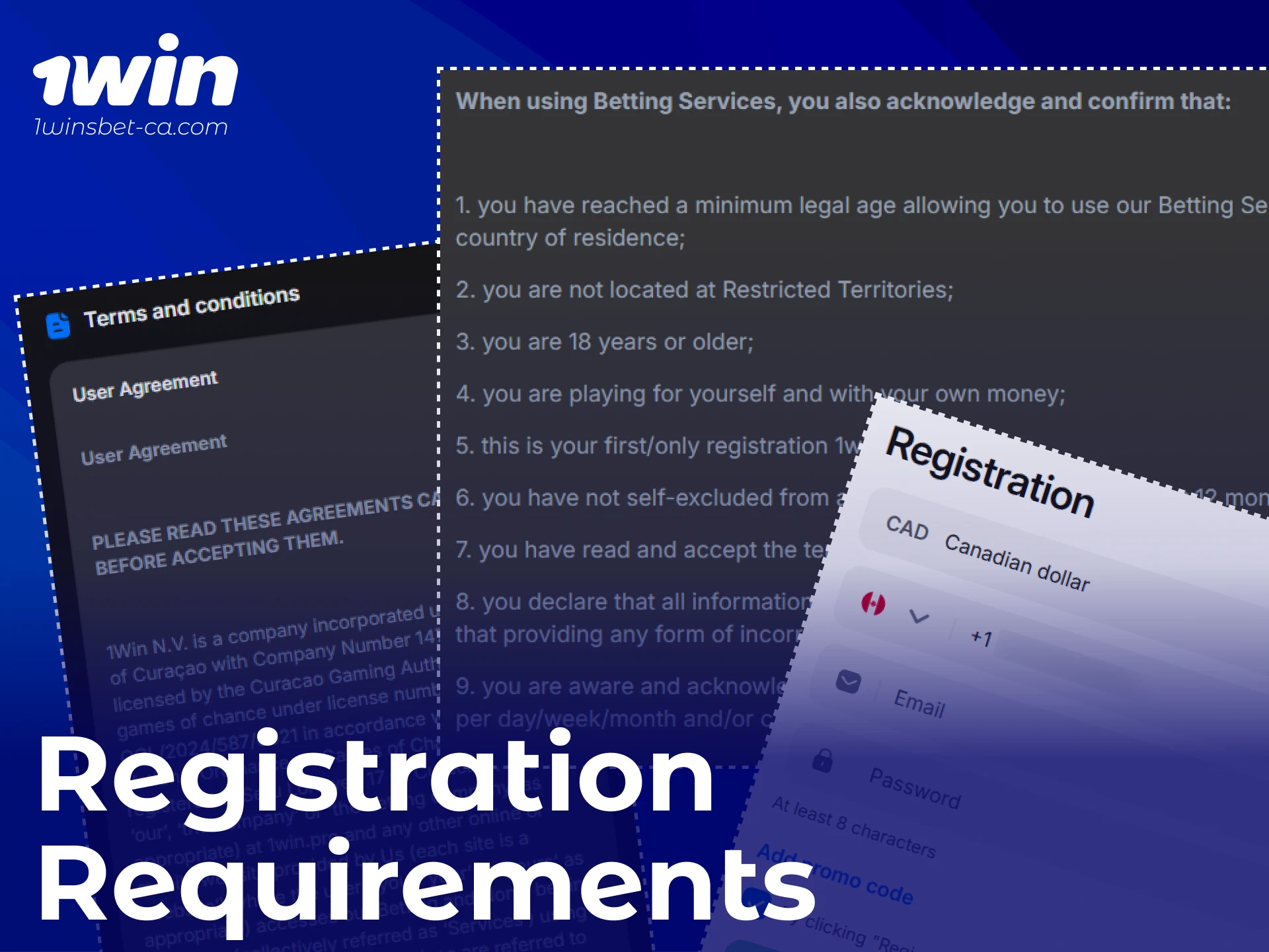 Review 1win Registration terms to finalize your account Verification Process smoothly.