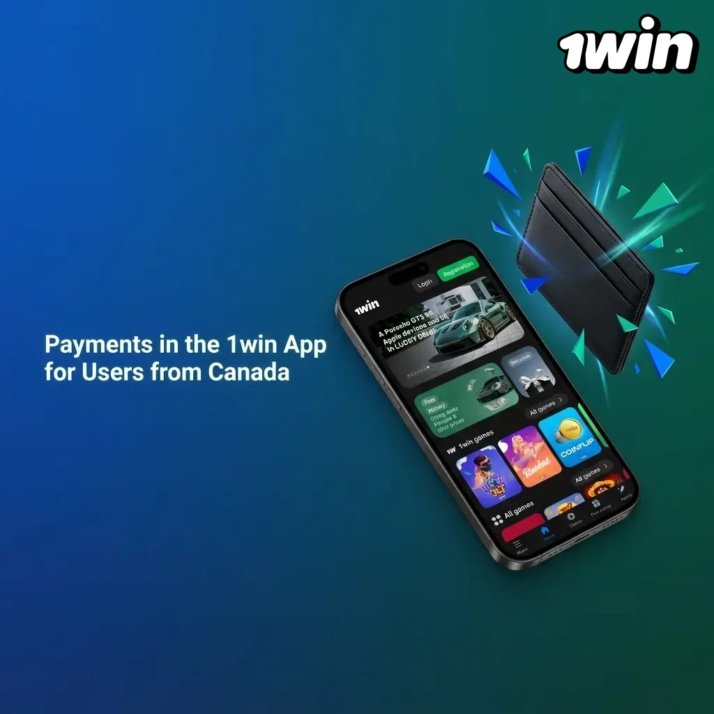 1win app payment methods for Canadian users including Visa, Interac, crypto, and more for deposits and withdrawals